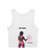 DON’T LOOK BABY RIBBED TANK