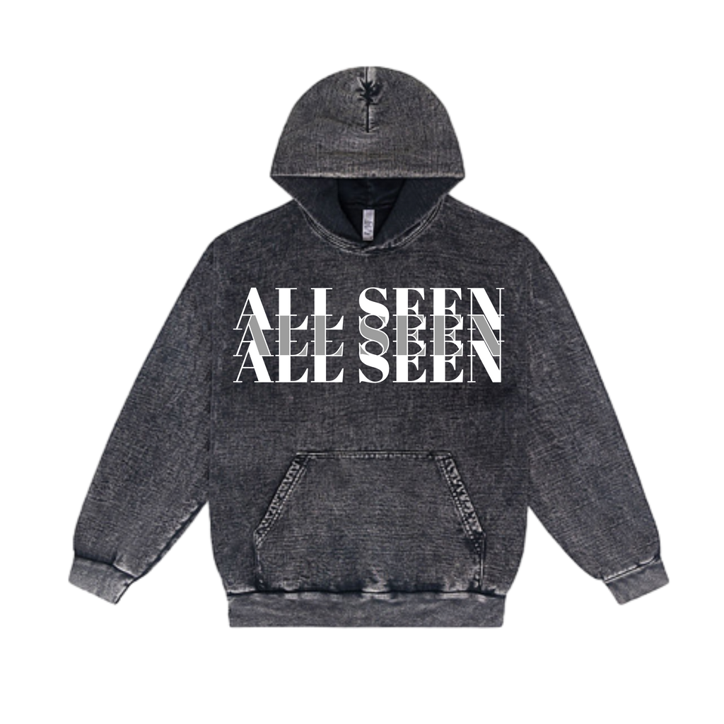 ACID WASH LOGO PULLOVER