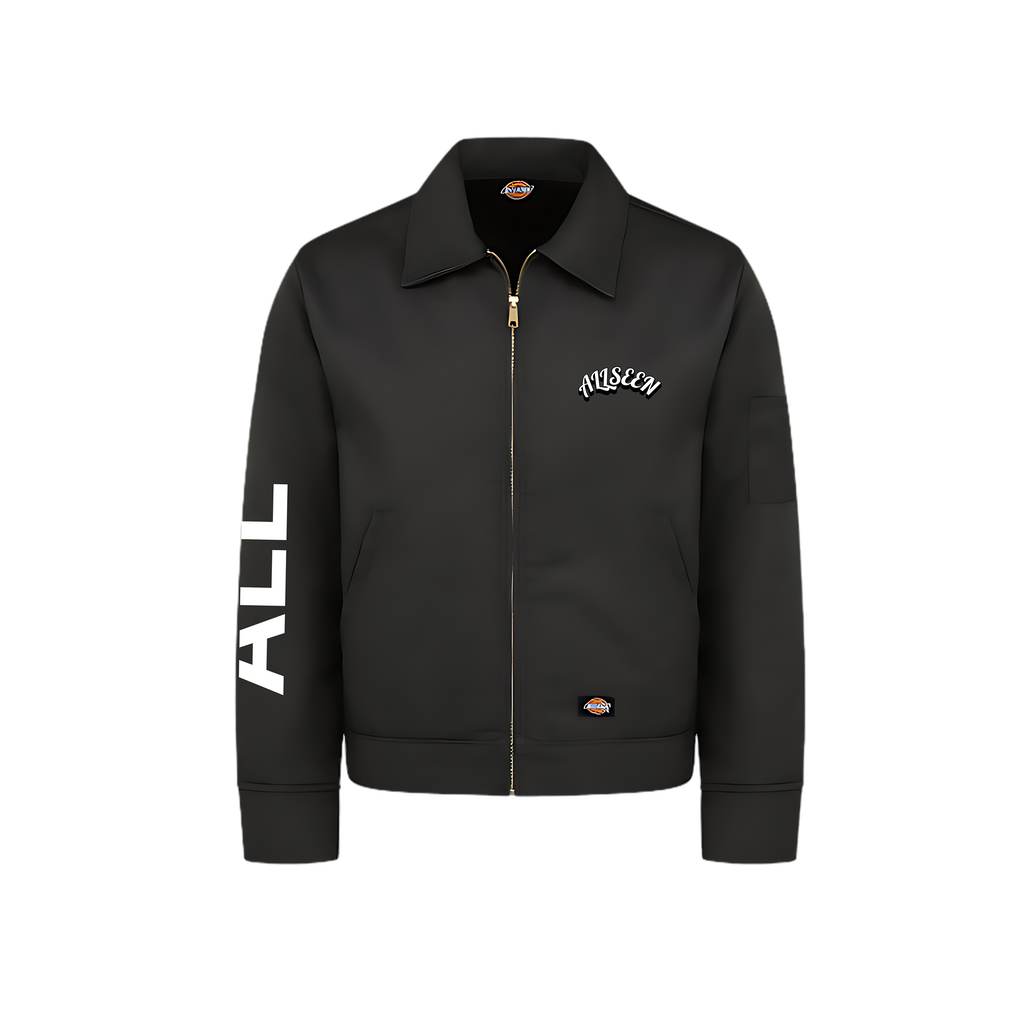 BLACK INSULATED WORK JACKET